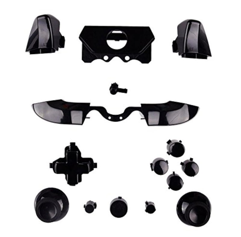 Ambertown Bumpers Triggers Buttons DPad LB RB LT RT For Xbox One Elite Controller Black